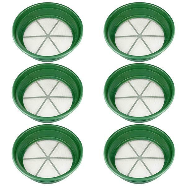 6pc CLASSIFIER SIFTING PAN SET FOR YOUR GOLD PANNING