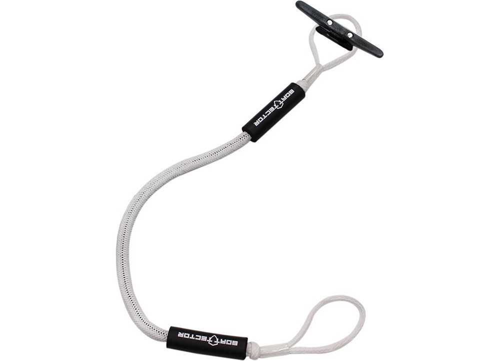 Extreme Max 3006.3039 BoatTector Bungee Dock Line Value 2-Pack - 7', White