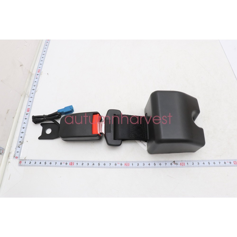 Universal Replacement Forklift Seat Belt Black with 5 Amp Activator Switch