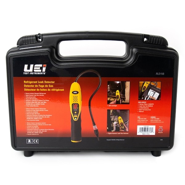 Uei Test Instruments Rld15b Refrigerant Leak Detector W/ Solid Electrolyte