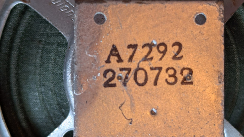 Executone intercom wall mount speaker system on brushed stainless steel plate