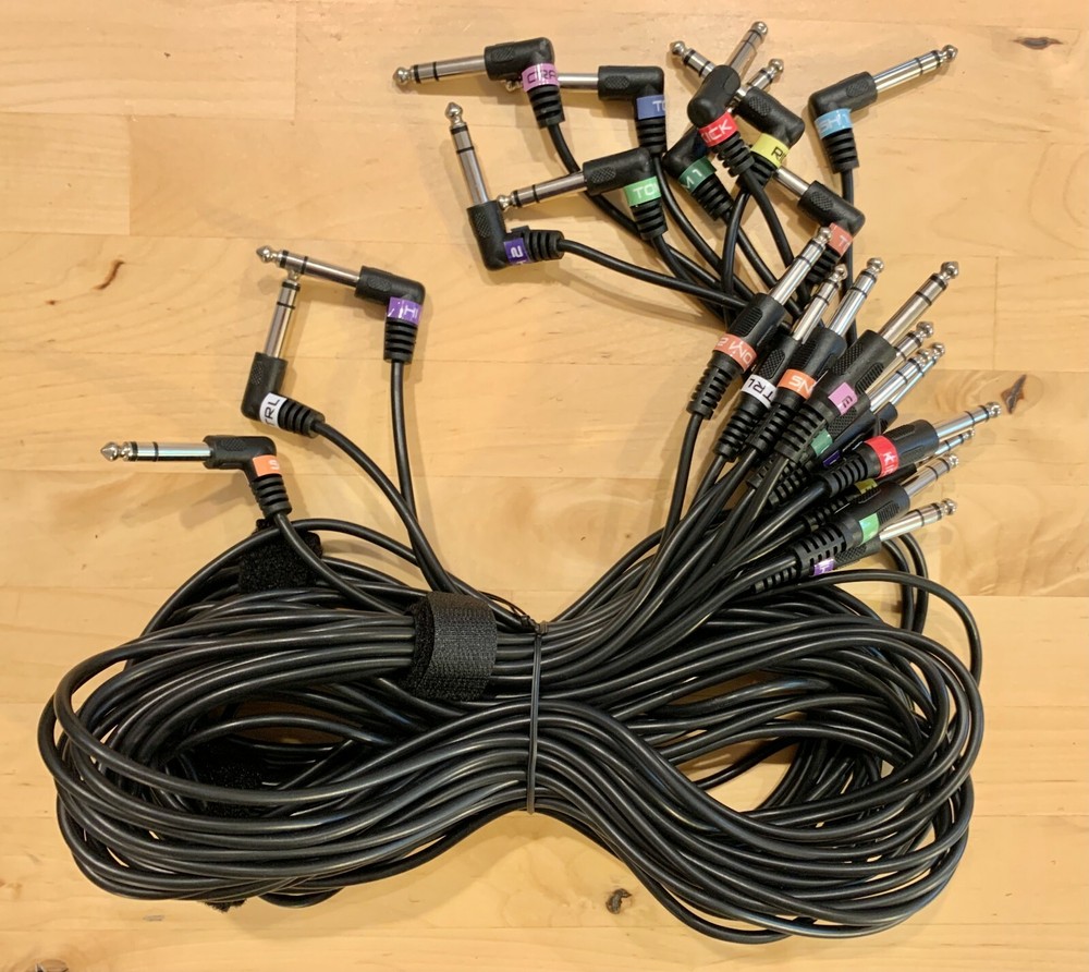 12 Cable Snake Wire Harness Kit for ddrum DDTi Drum Trigger Interface