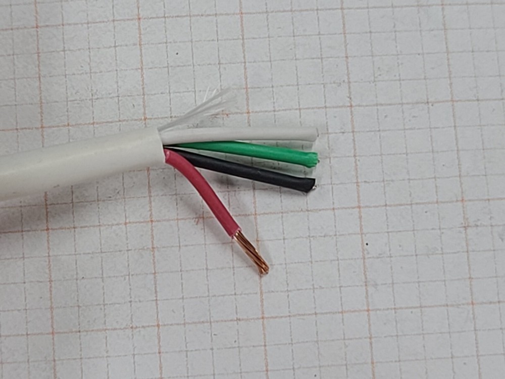 ADC/Northflex S-AL-4C18-CMP 18/4C Plenum Security/Alarm Cable CMP White /100ft