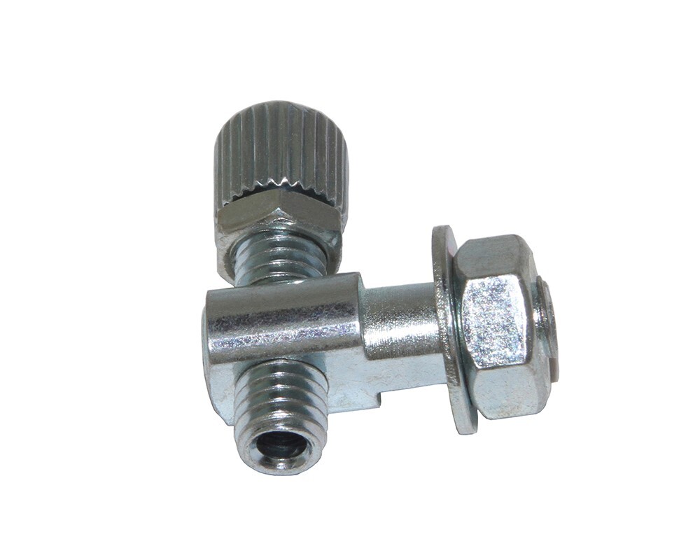 ALTALINE BICYCLE ADJUSTABLE BARREL W/ATTACHING BRACKET CHROME.