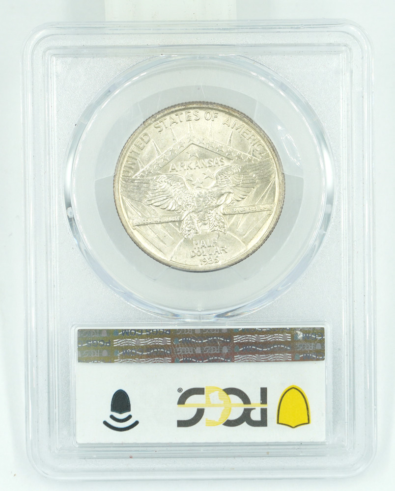 1935 PCGS MS66 Arkansas Commemorative Half