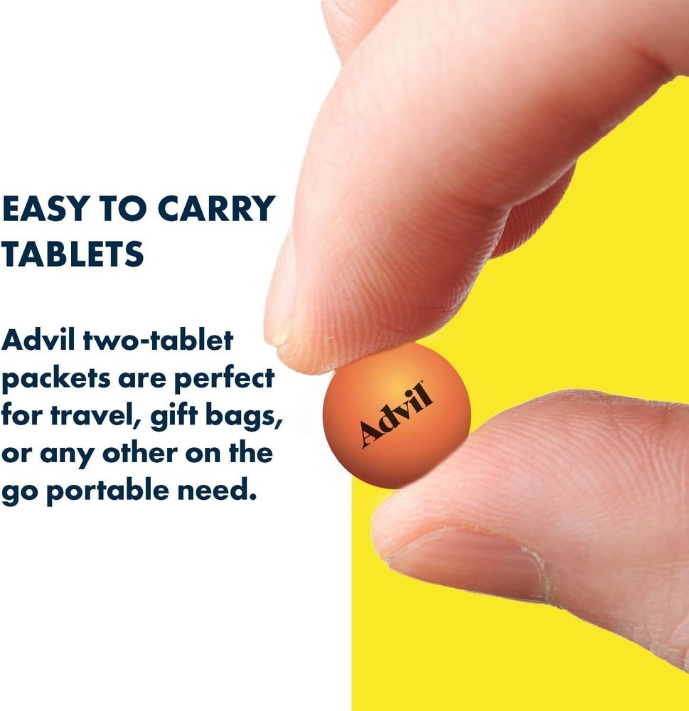 Advil Pain Reliever Single Dose Packets