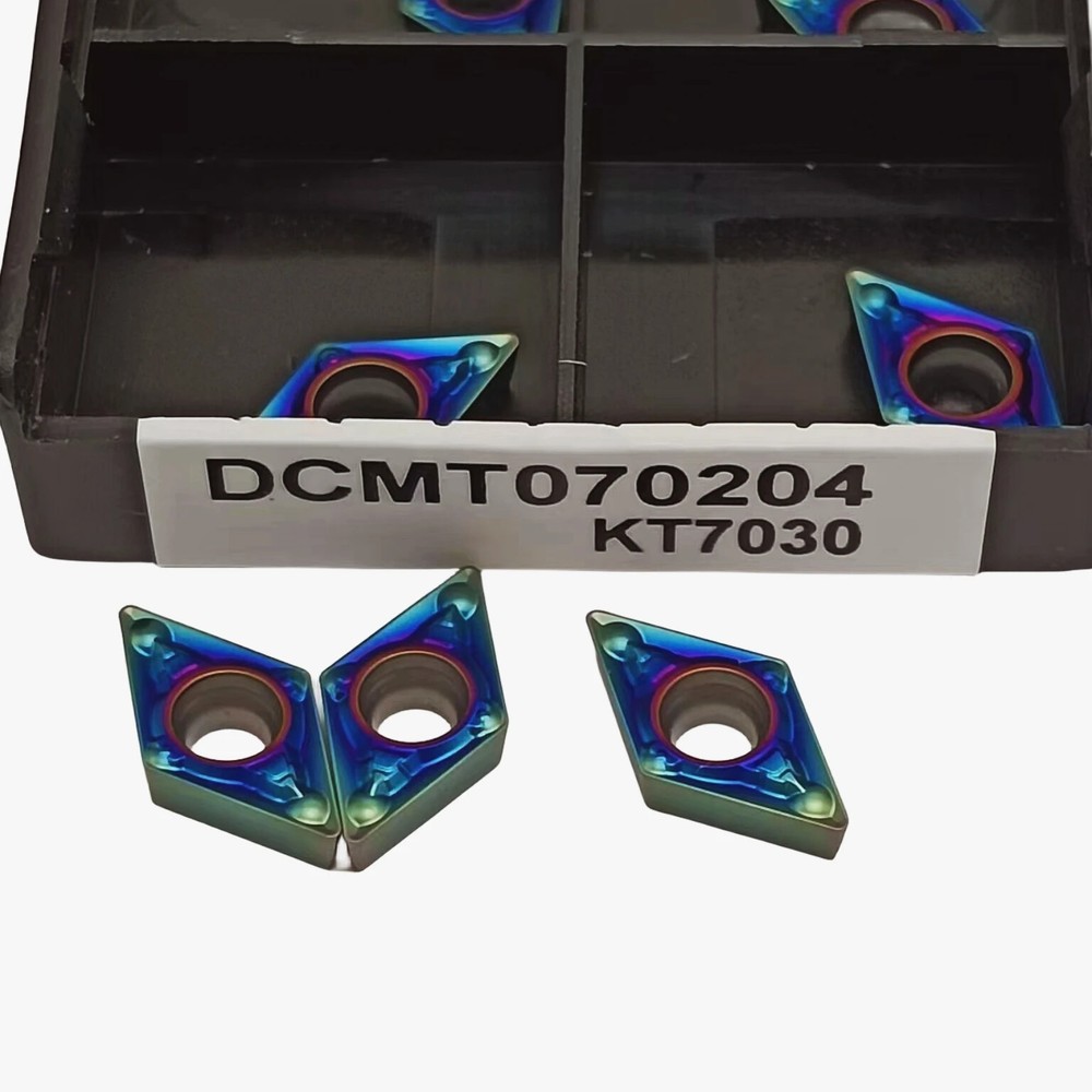 High Hardness Carbide Inserts Internal Turning Tools Nano Blue DCMT 331 22.51