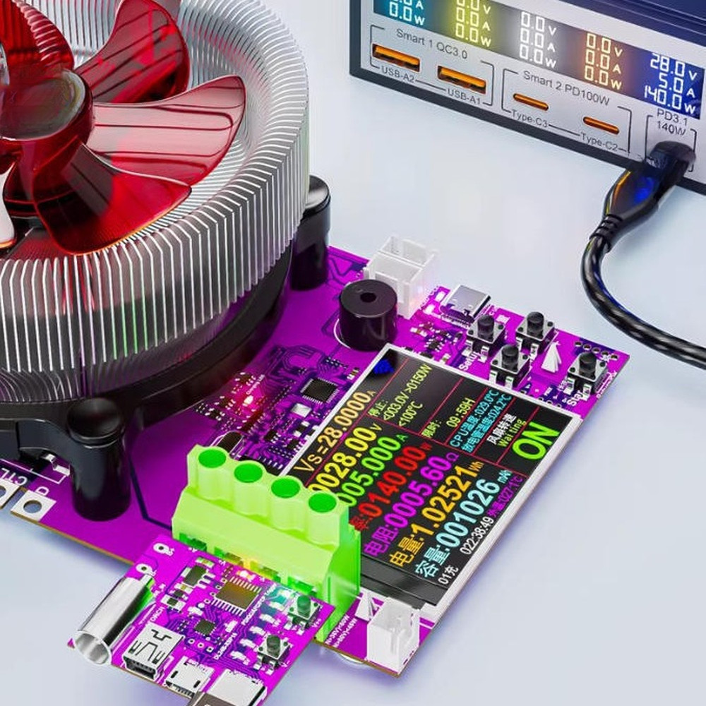 USB-C PD3.1 Fast Charging Test Adapter 140W Voltage Verification Board