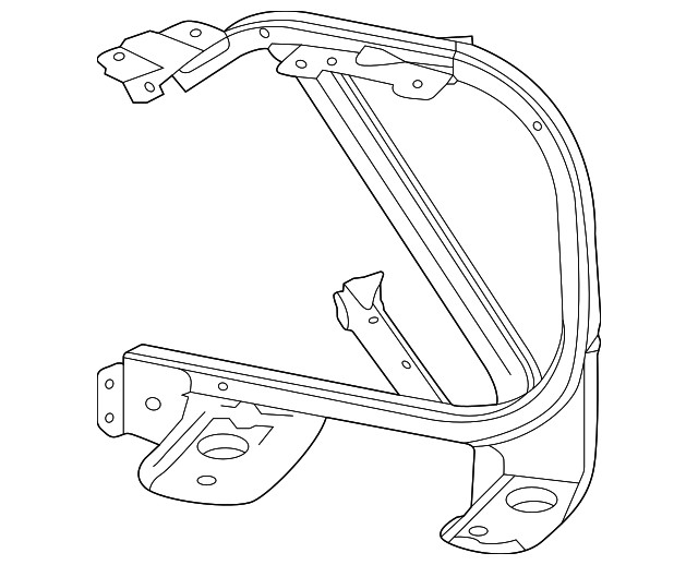 Genuine GM Radiator Support 85544901