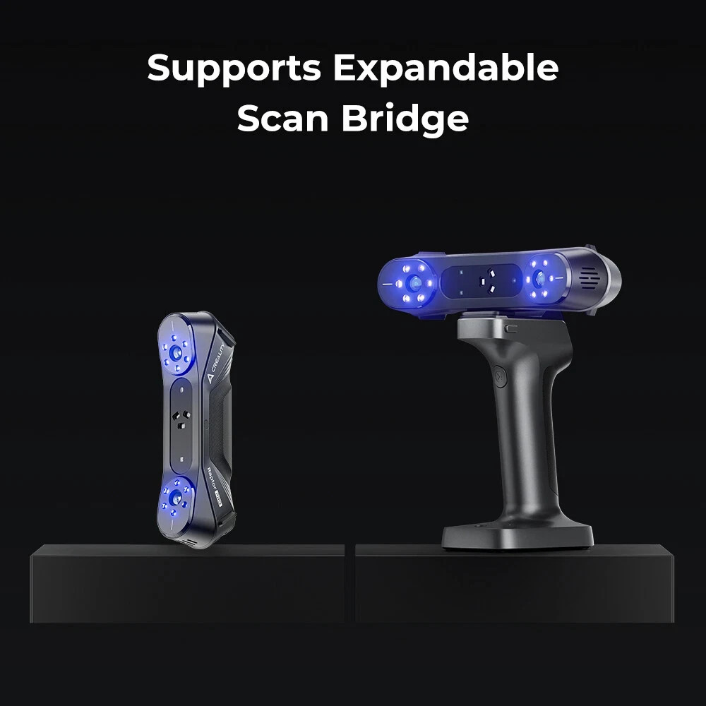Creality Raptor Pro 3D Scanner 22+7 Blue Laser Lines 60fps for 5-4000mm Objects