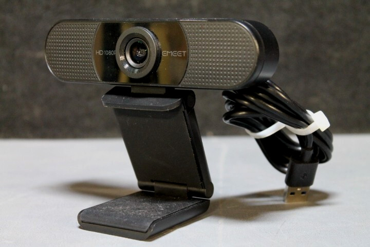 eMeet 1080p Webcam - Black