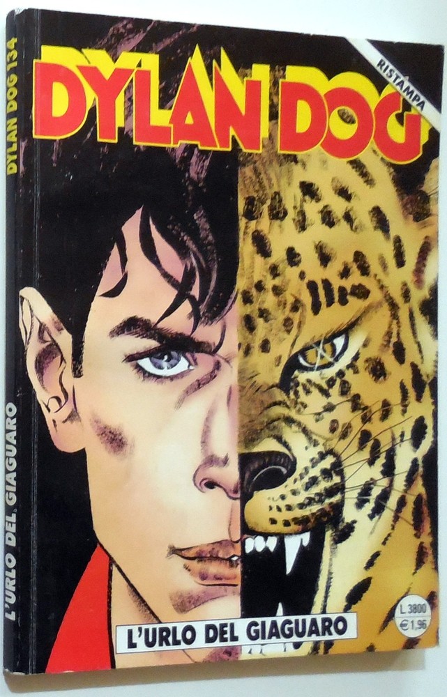 DYLAN DOG FIRST REPRINT BONELLI N.134 2000