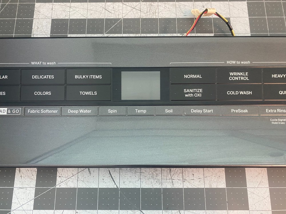 Whirlpool Washer Touchpad Control Panel P# W11112920 W11185287