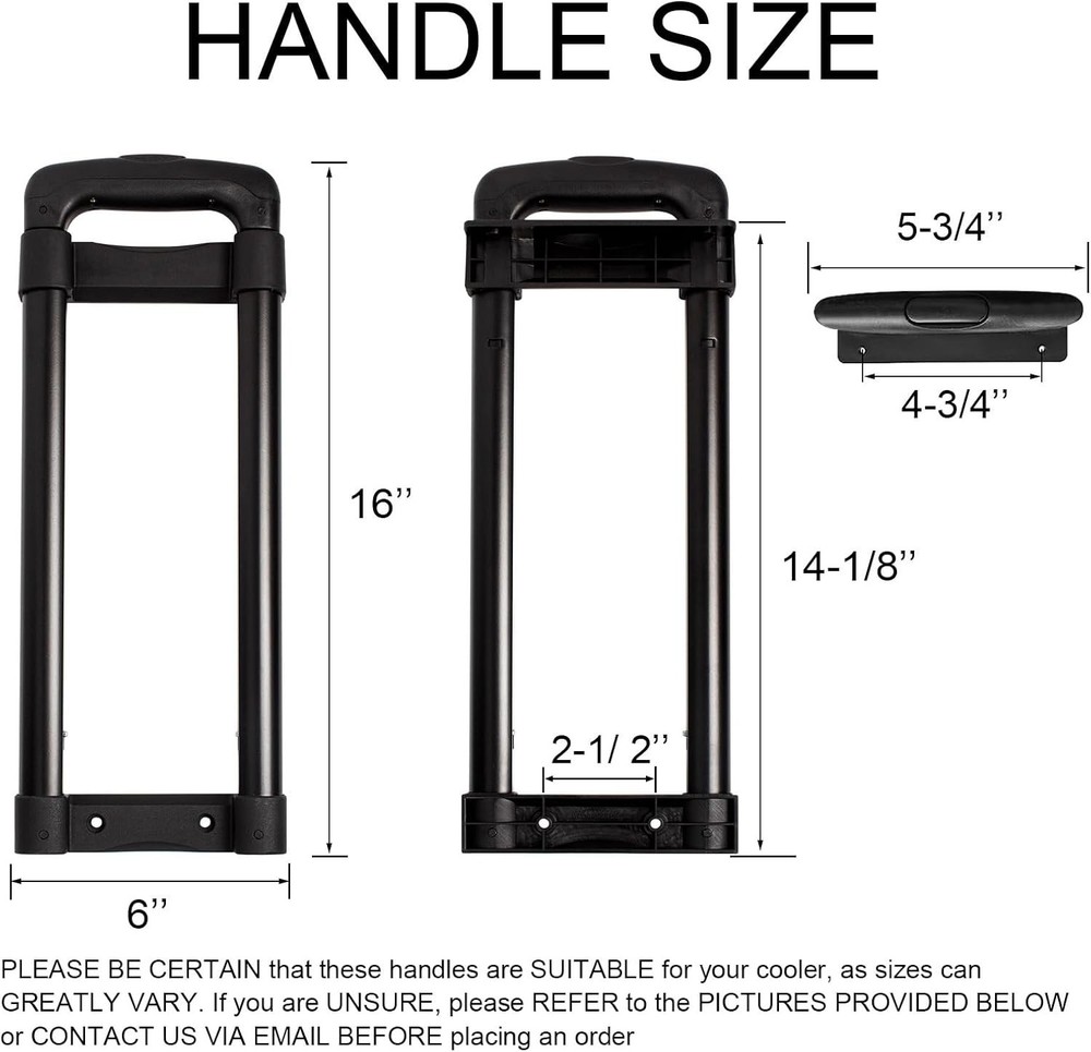 Replacement Telescopic Handle for 60 Qt Coolers