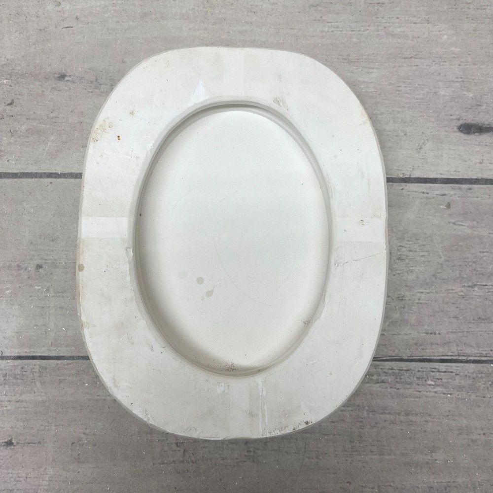 Idle-Time Molds Ceramic Casting Mold 9" Oval Base #102
