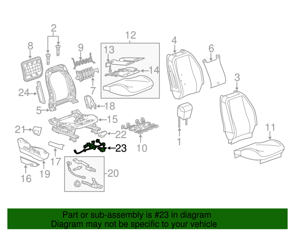 Genuine GM Harness 22801631