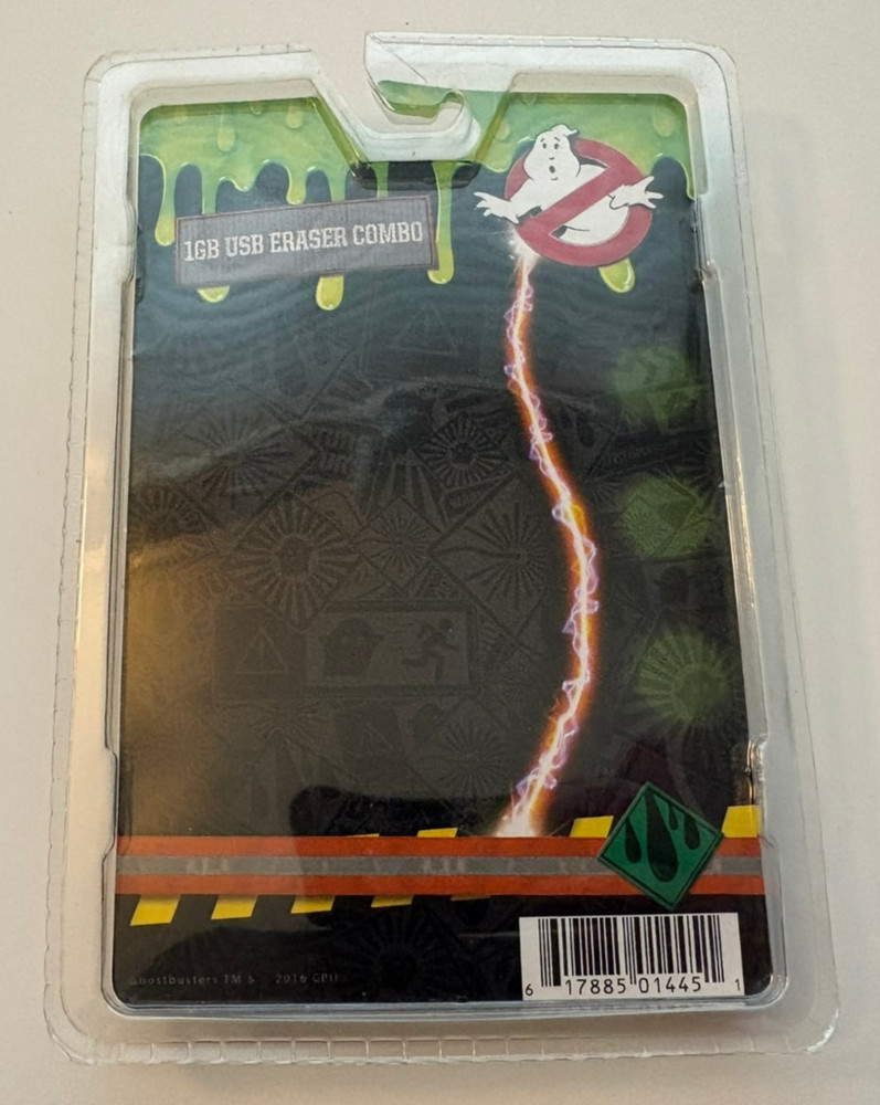 Ghostbusters 1GB USB Eraser Combo