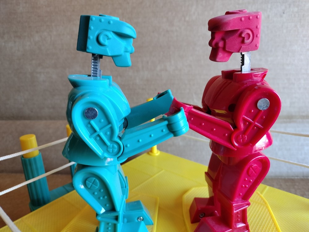 Vintage 2001 Rock'Em Sock'Em Robots by Mattel