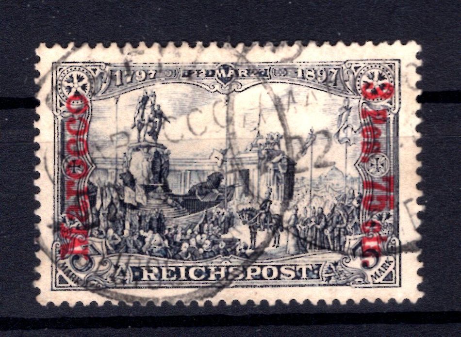Morocco 18II/I in perfect condition 320EUR (AA7271)