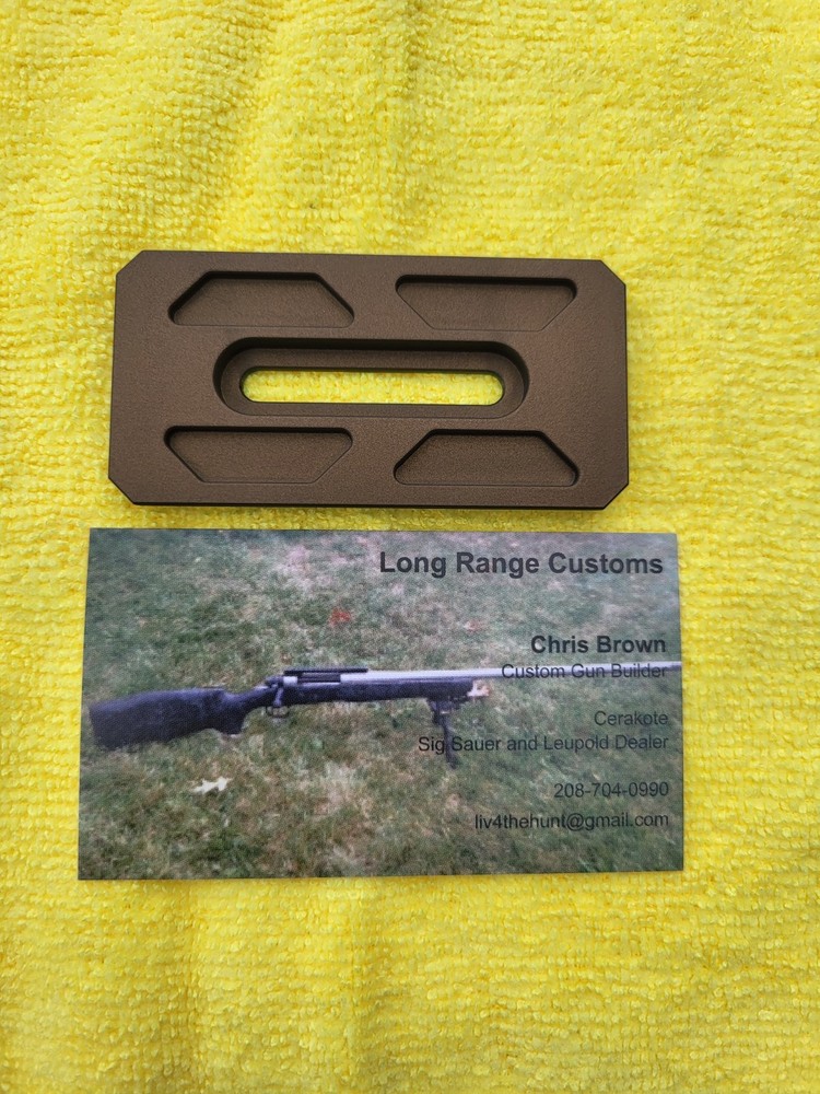 3" Medium ARCA Rail, Made in USA, Aluminum