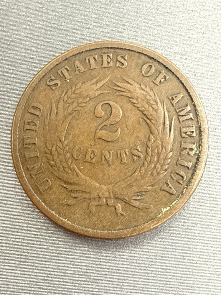 1869 - US 2 Cent Piece