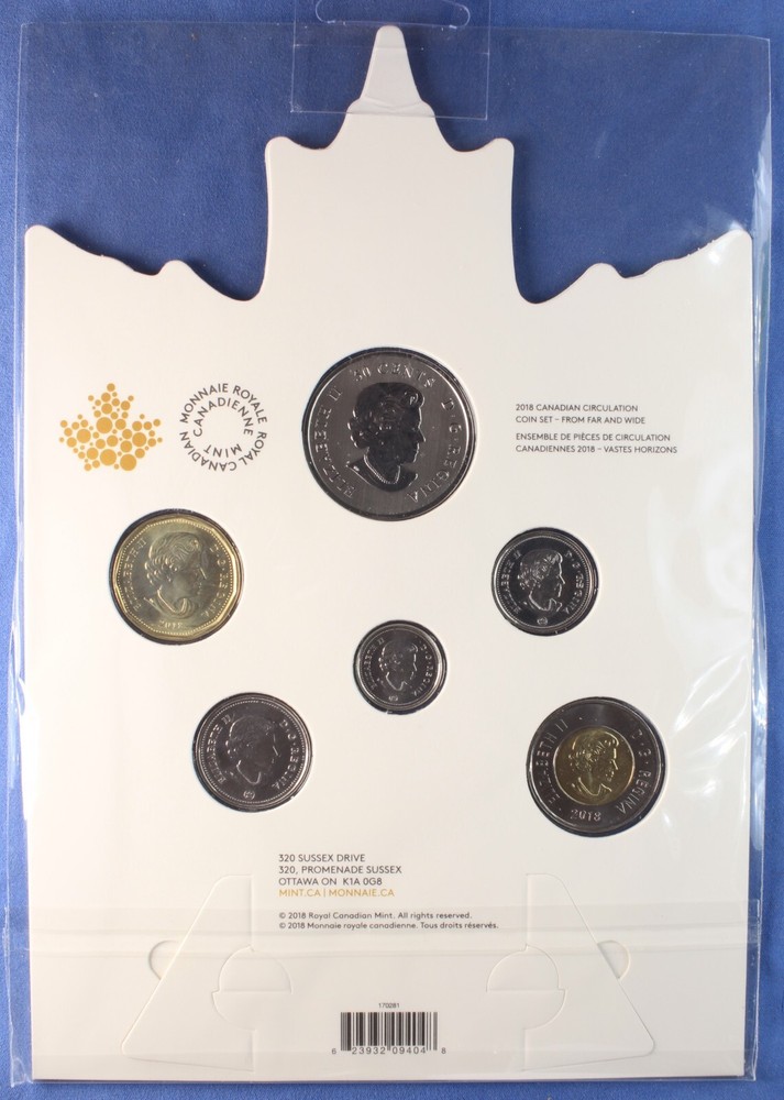 Canada 2018 - Special Edition Mint Set - 49th Parallel = Far and Wide