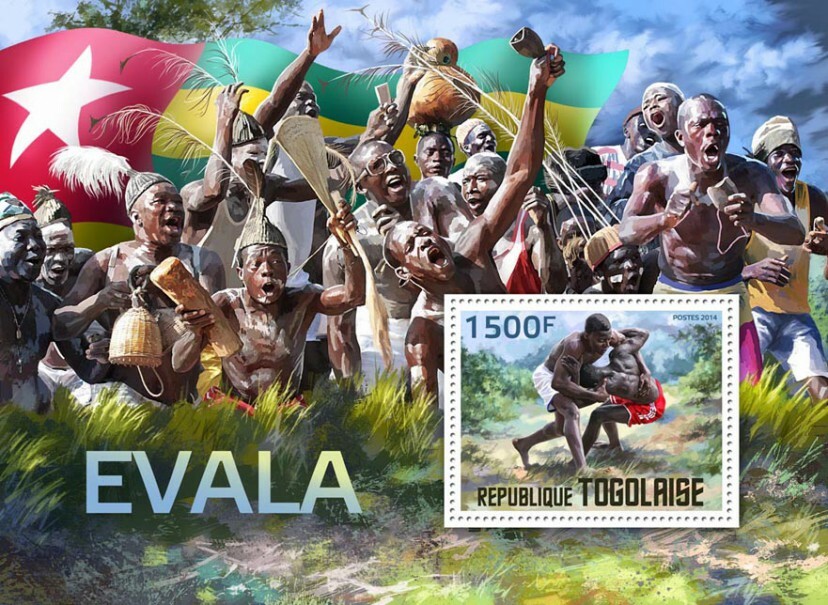 2014 TOGO MNH. EVALA    |  Y&T Code: 879  |  Michel Code: 5958 / Bl.1017