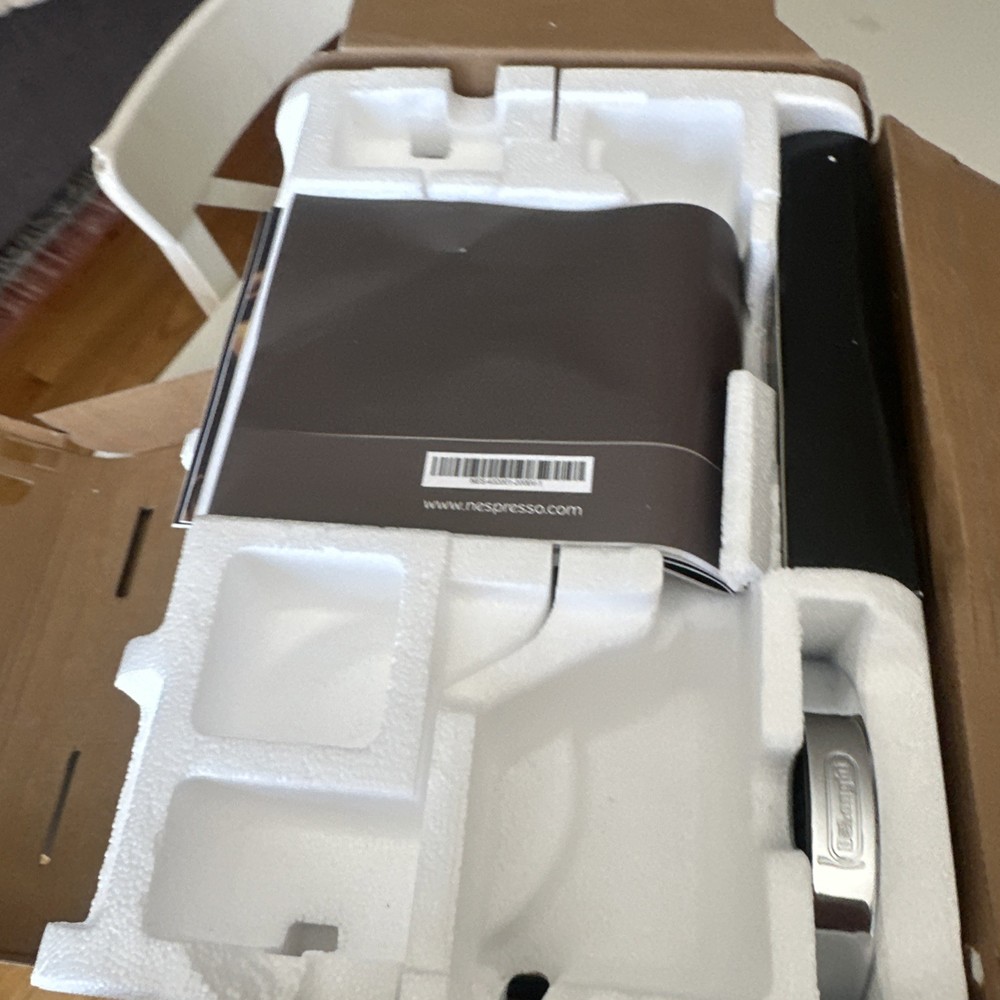 SILVER Nespresso Vertuo Plus Coffee and Espresso Maker READ