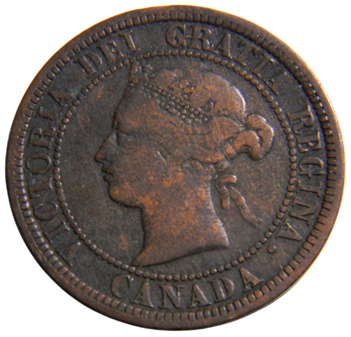Canada 1881-H One Cent  (0800)