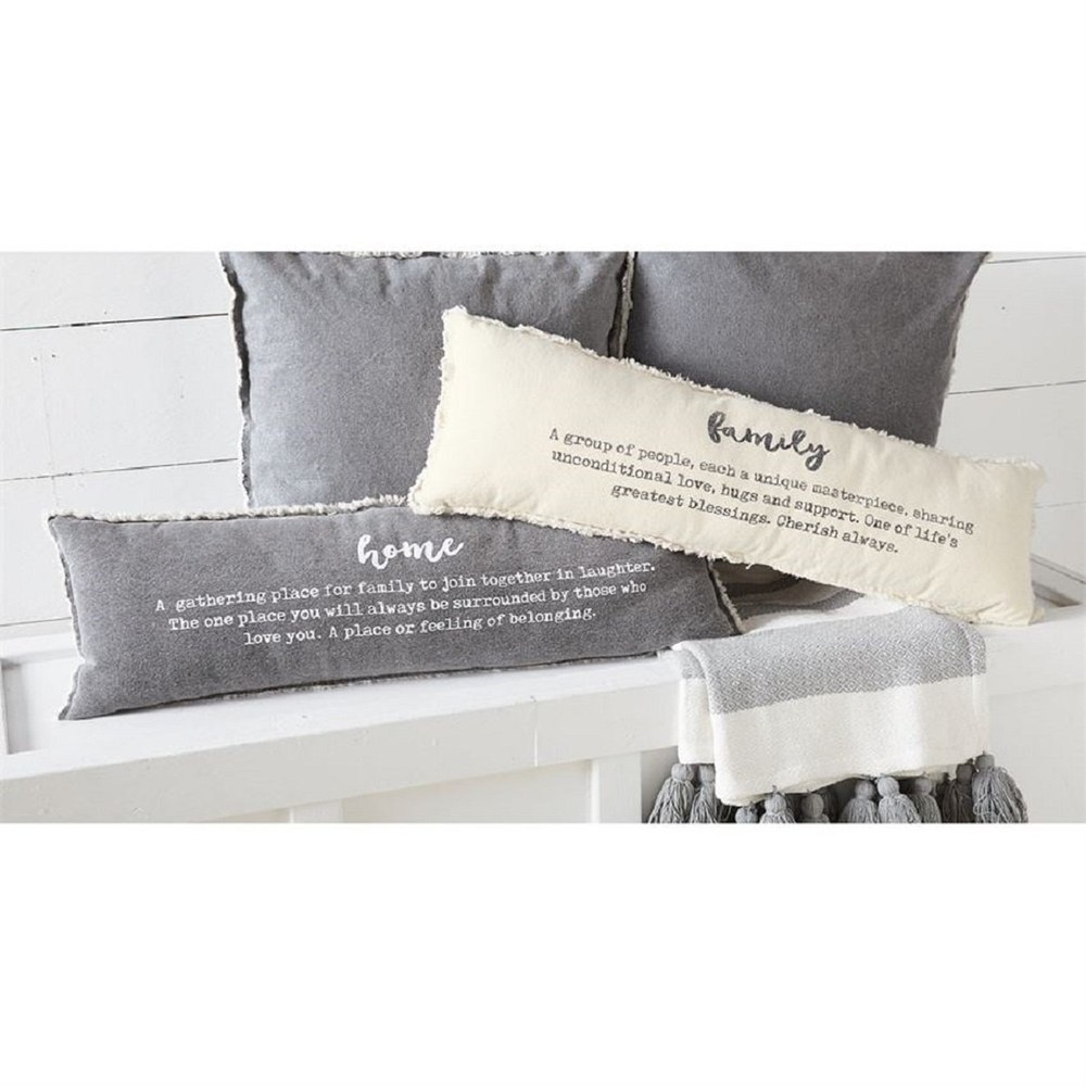 Home Definition Decorative Accent Lumbar Pillow