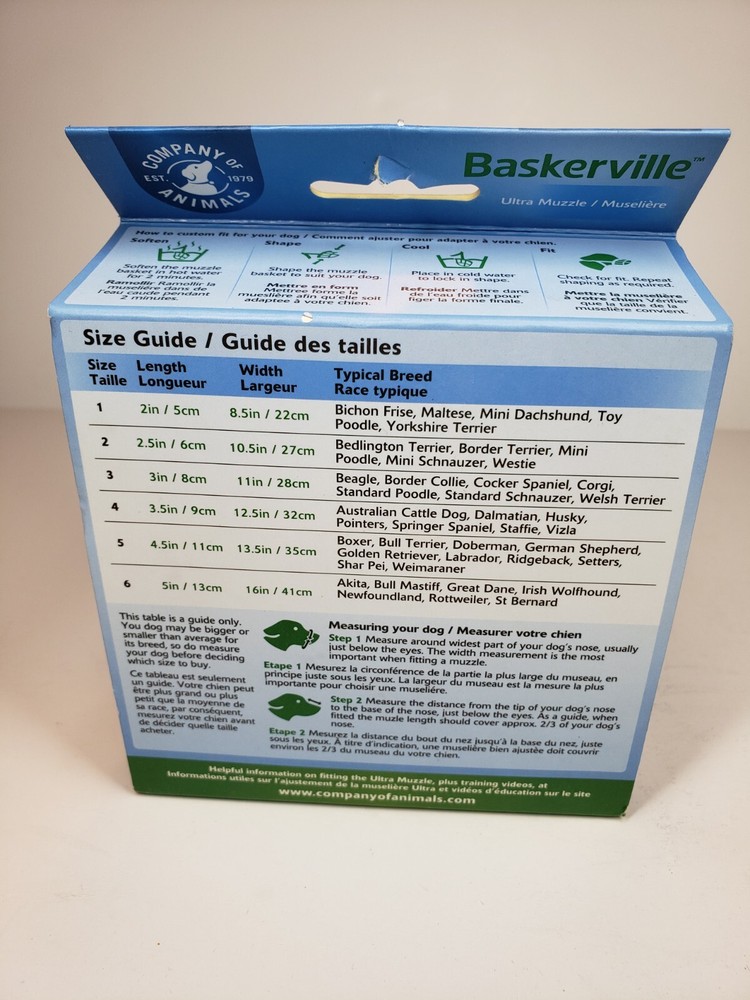 Baskerville Ultra Muzzle Size 2 Allows Drinking and Panting New Black