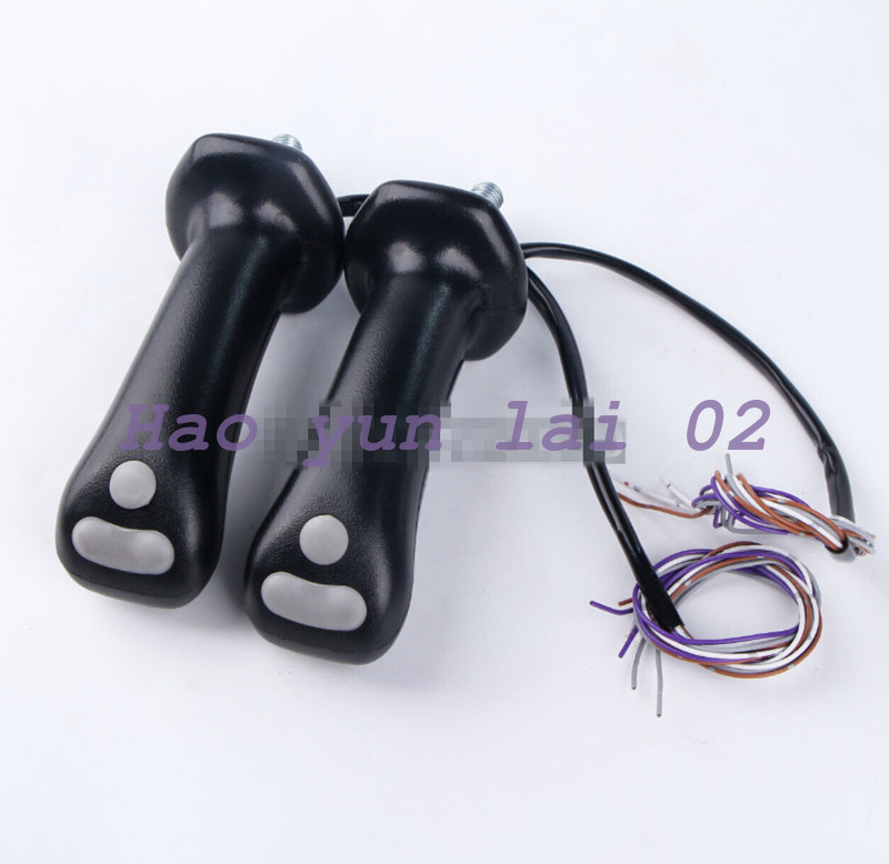 1 Pair Fits EXCAVATOR Joystick Handle 4 BUTTONS