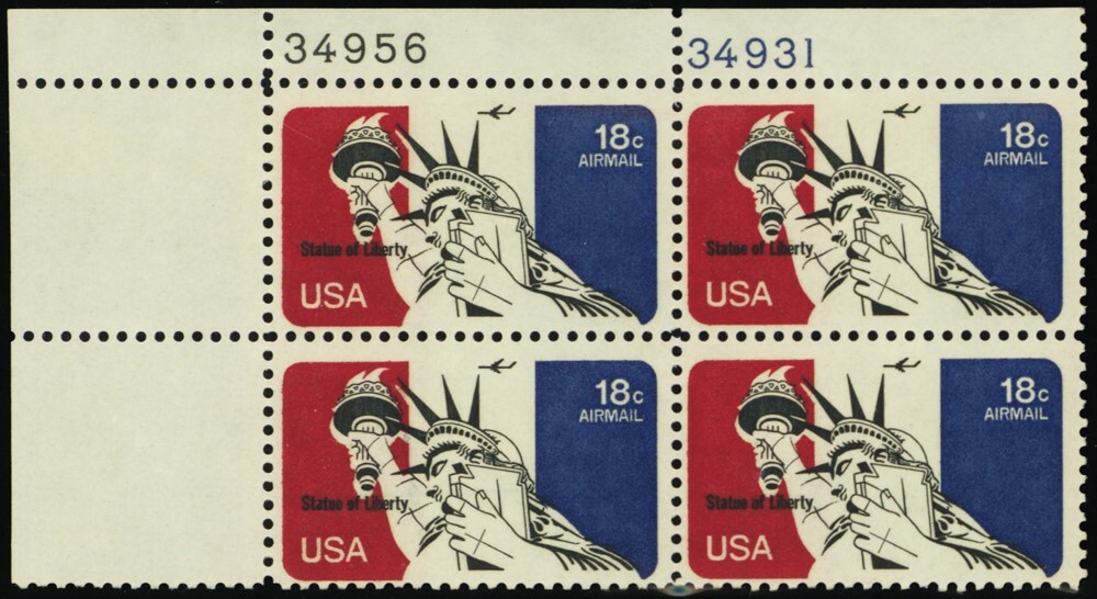 C87, Mint 18¢ NH Reverse Printing Under Gum Error - Stuart Katz