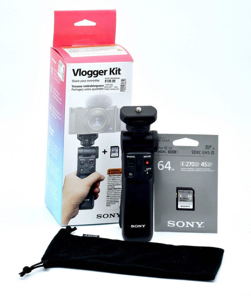 * OPEN BOX EXCELLENT * Sony Vlogger Accessory Kit