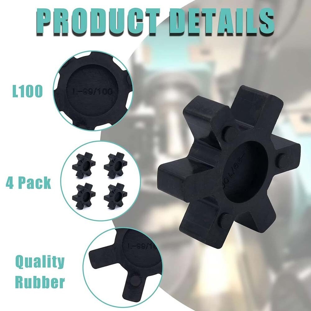 Industrial Urethane Inserts Compatible with For Lovejoy Models L099/L100