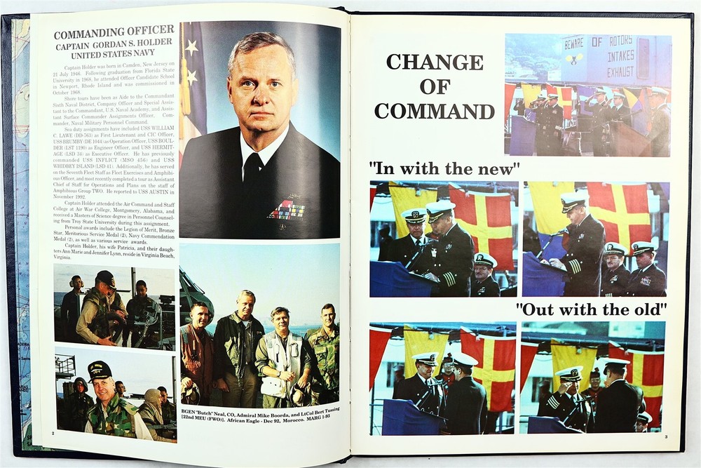 USS Austin (LPD-4) 1993 Mediterranean Deployment Cruise Book