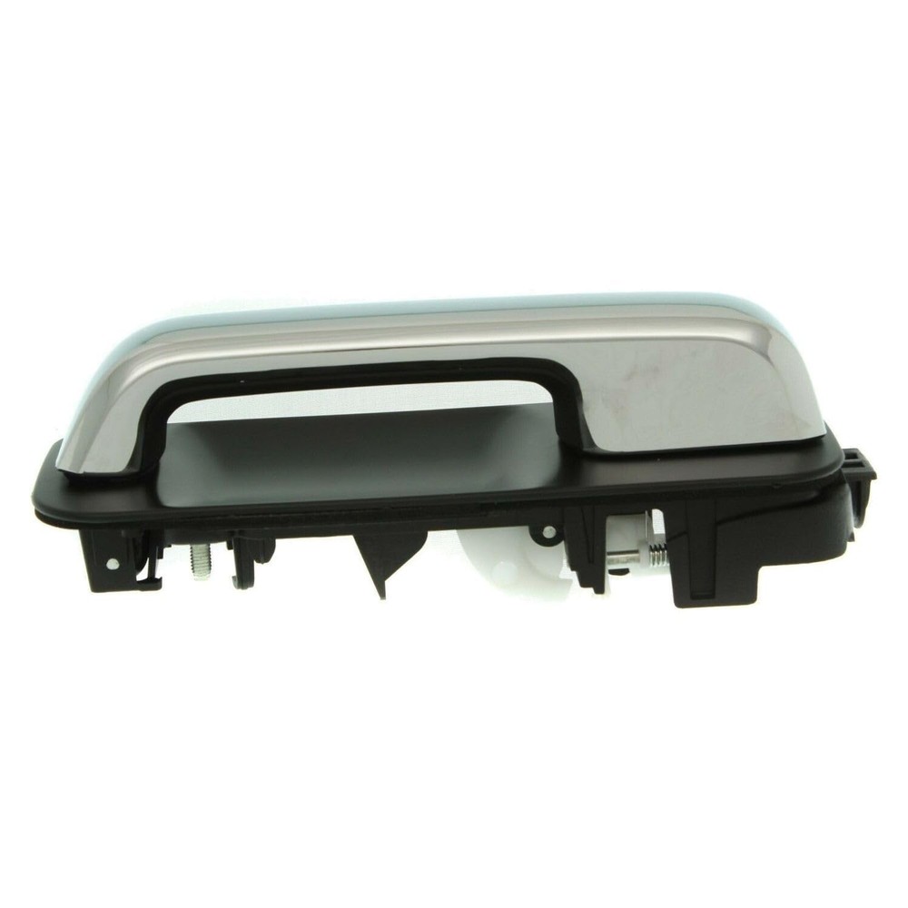 Door Handle Exterior Front Rear Passenger Side Black Chrome Without Power Lock