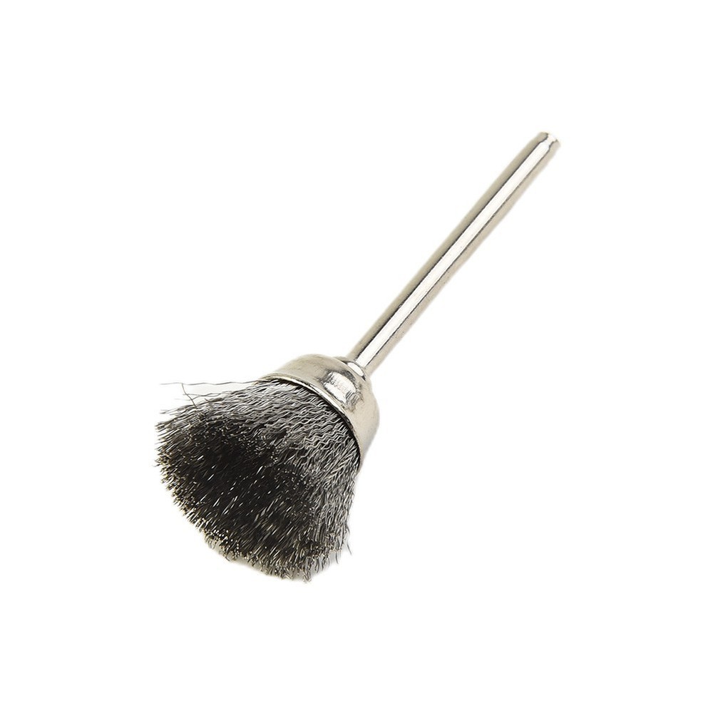 10 Pc/set for MINI Wire Brush Brushes Brass Cup Wheel For Grinder Or Drill Set