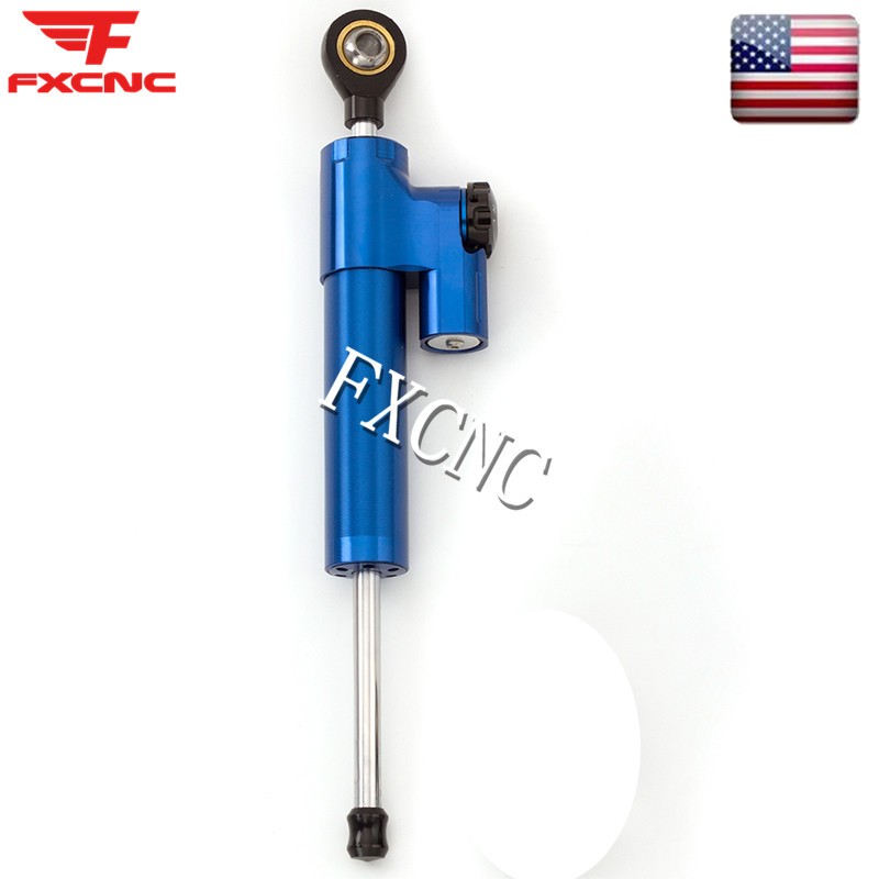 For Ducati Monster 696 Blue Steering Damper Stabilizer Bracket Mounting Kit Set