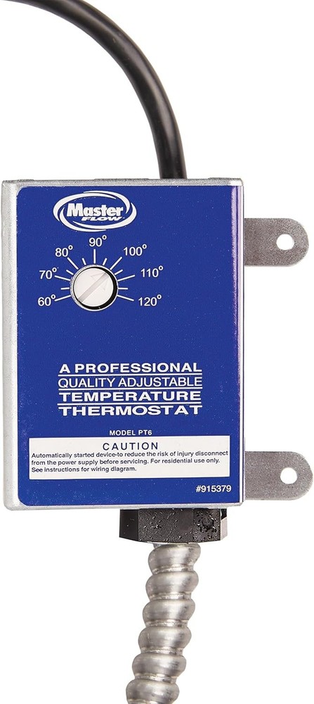 GAF Master Flow Manually Adjustable Power Thermostat PT6