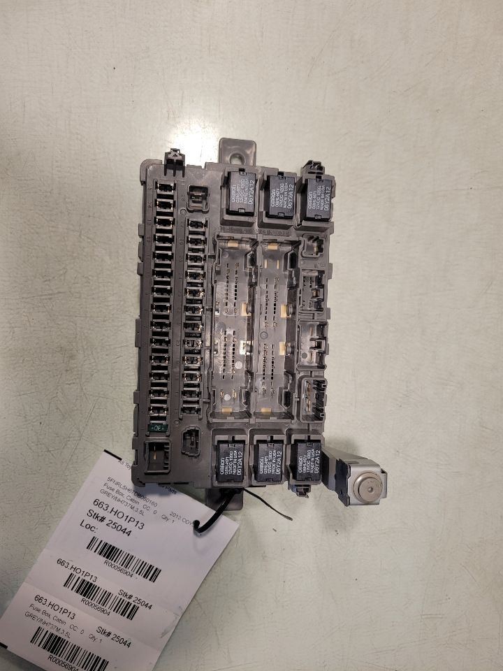 ODYSSEY 2013 Fuse Box Cabin