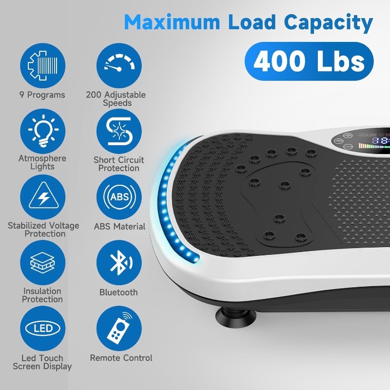 Vibration Plate Exercise Machine Lymphatic Drainage, Vibration Machine