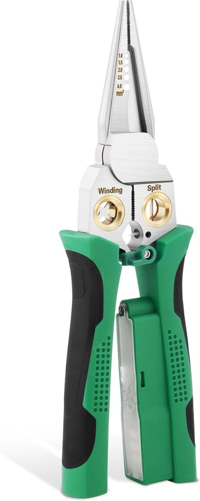 8 In 1 Wire Stripper Twister Cutting, Pulling Wires, Cable Scissors, Voltage