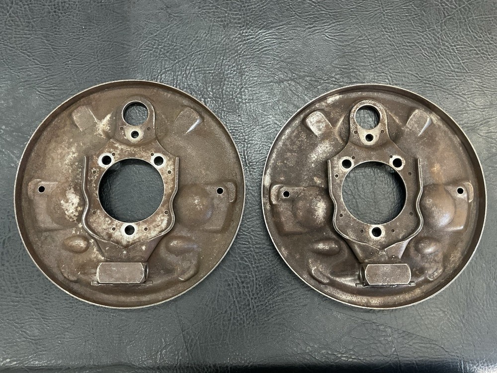 AirCooled Type 1 Front Brake Backing Plate Set  65-67