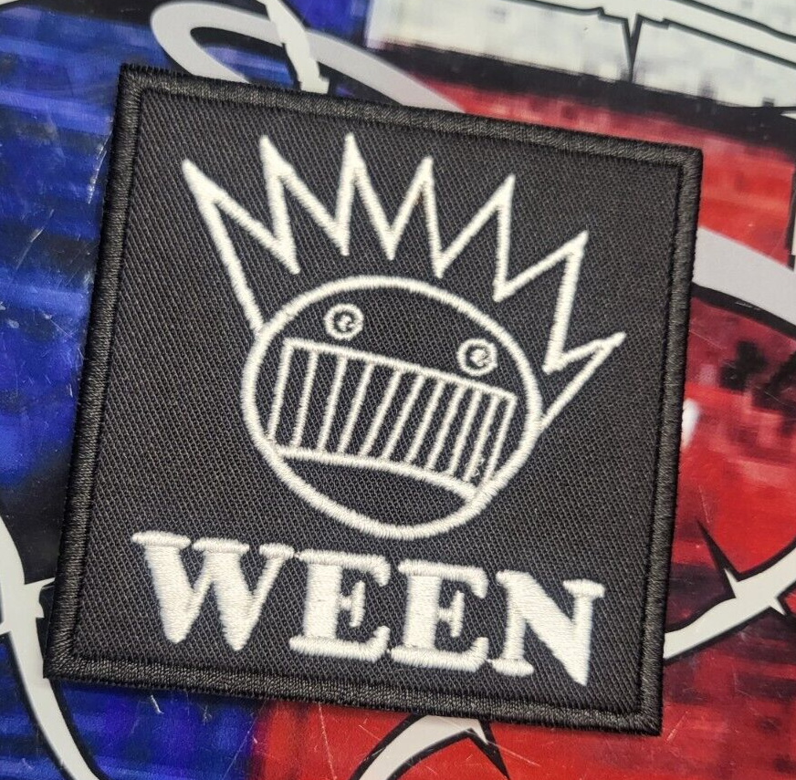 EMBROIDERED WEEN ROCK BAND PATCH (Please Read Ad)