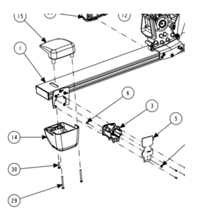 Hunter Alignment Engineering DSP500 506 Head Plastic Cover P146