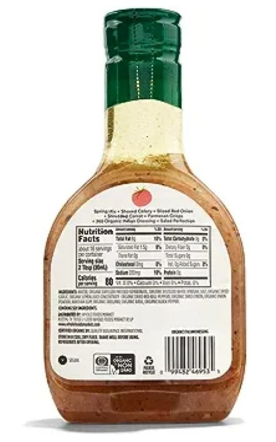 365 Organic Italian Dressing