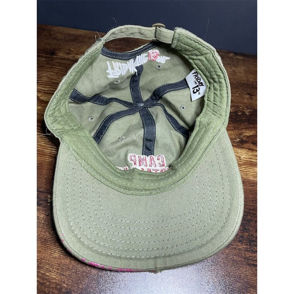 Friday the 13th Camp Crystal Lake Adjustable Baseball Hat