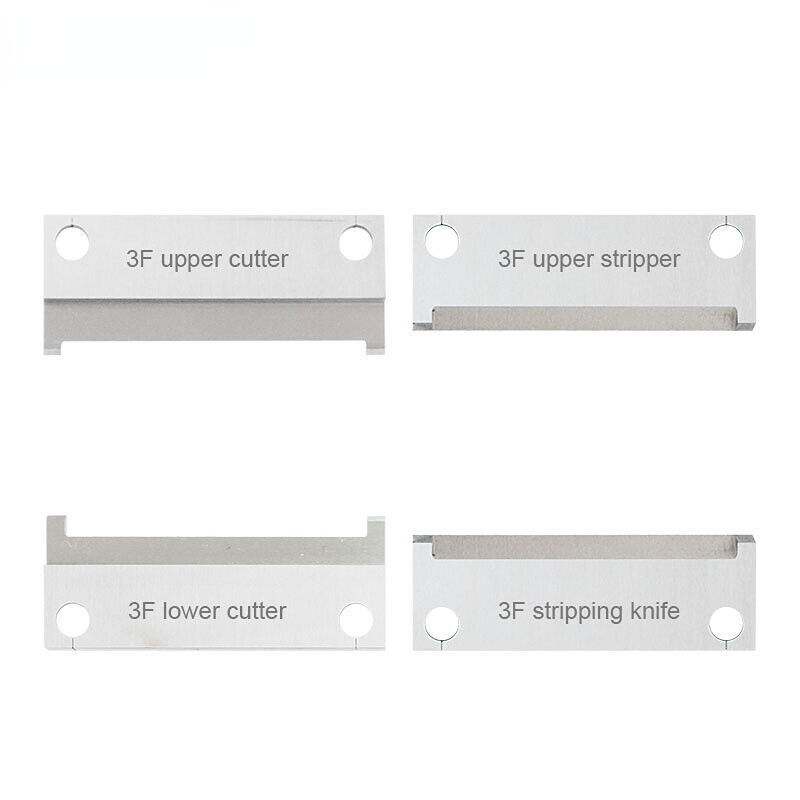 4PCS 3F Pneumatic Cable Stripper Blades Replacement Accessories For Wire Tools