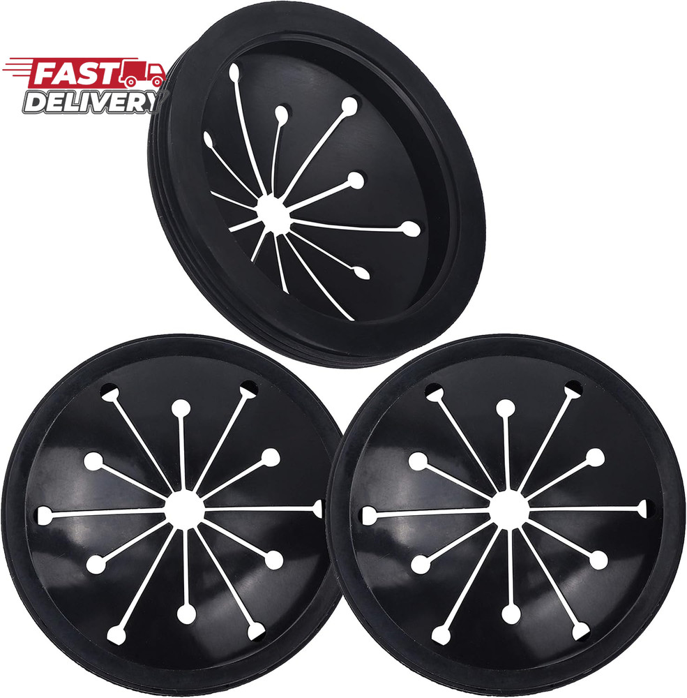 3 Pcs Garbage Disposal Splash Guards Sink Baffle Disposal Replacement Multi-Func